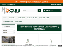 Tablet Screenshot of lacasadelaescalera.com